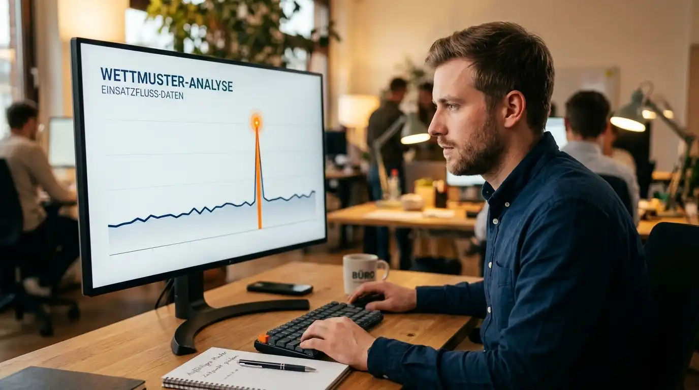 Erkennen auffälliger Wettmuster durch Datenanalyse als Verteidigung gegen Manipulation