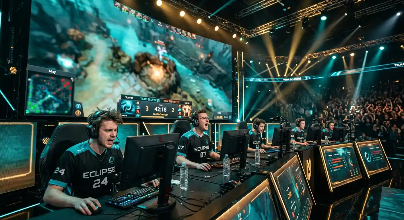 Kampf um die Drachengrube im unteren Flussgebiet von Summoner's Rift