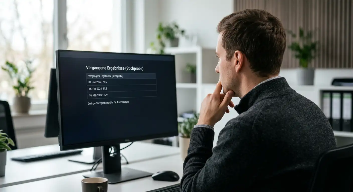 Kleine Stichprobe als größte Gefahr bei Head-to-Head-Daten