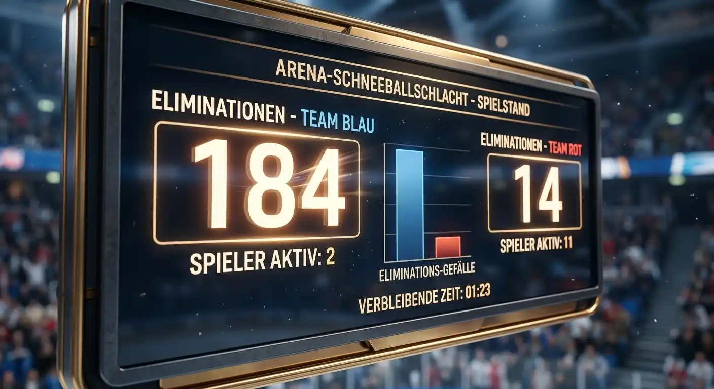 Schneller Snowball mit wachsender Kill-Differenz auf der Anzeigetafel