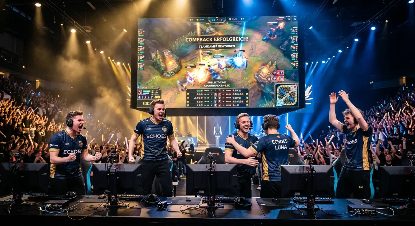 Spätspiel-Teamfight als Comeback-Moment für eine Live-Wette gegen den Spielstand