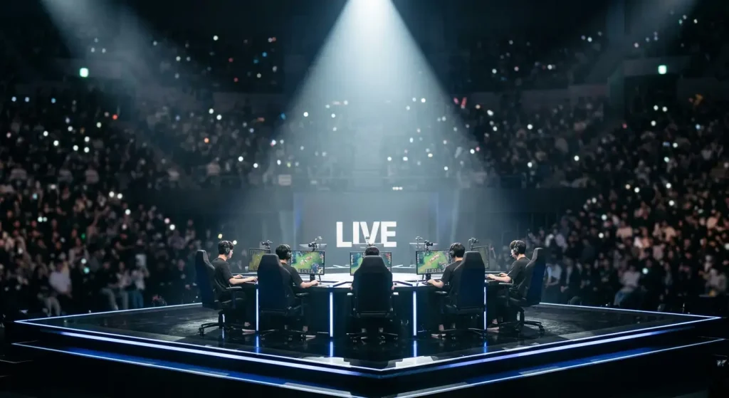 Koreanische League-of-Legends-Liga LCK mit Spitzenteams im Wettkampf