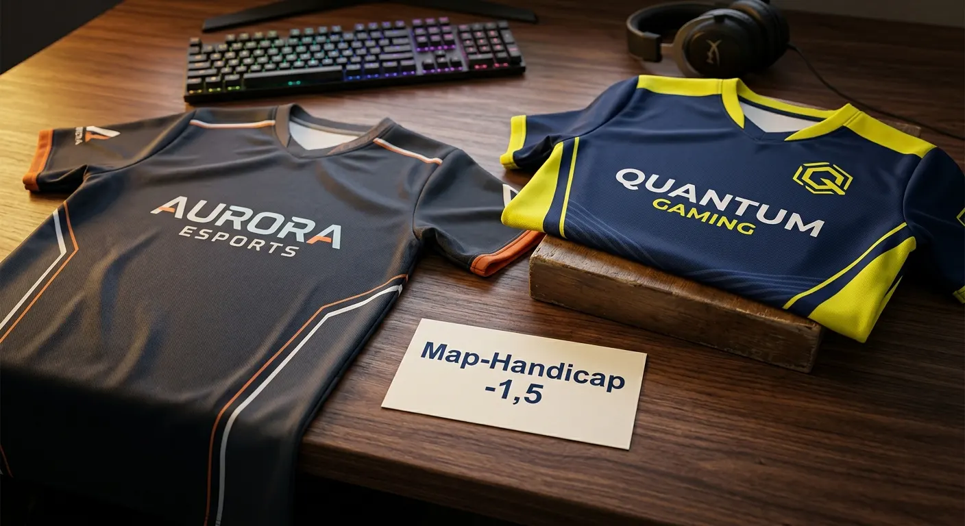 Map-Handicap mit künstlichem Vorsprung für den Favoriten bei einer LoL-Wette