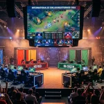 Mid-Season Invitational von League of Legends mit internationalen Teams auf der Bühne