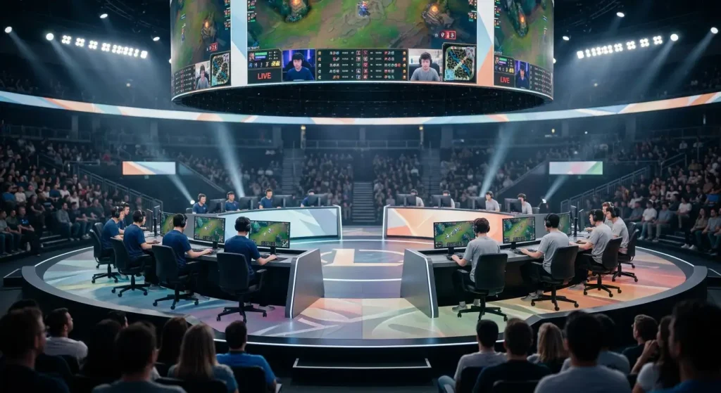League of Legends Championship of the Americas LTA mit Teams aus Nord- und Südamerika
