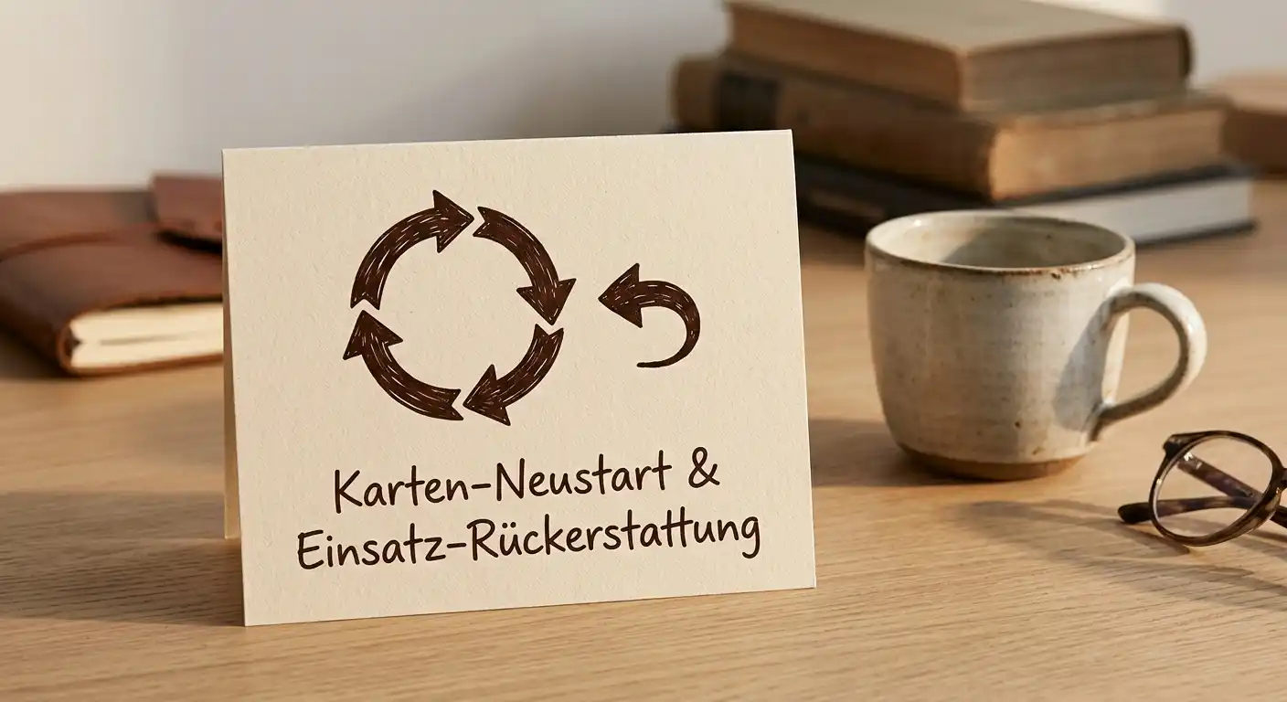 Rückerstattung des Einsatzes bei einer durch Remake neu gestarteten Map
